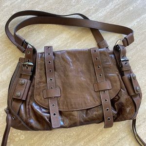 Michele brown leather Purse 👜